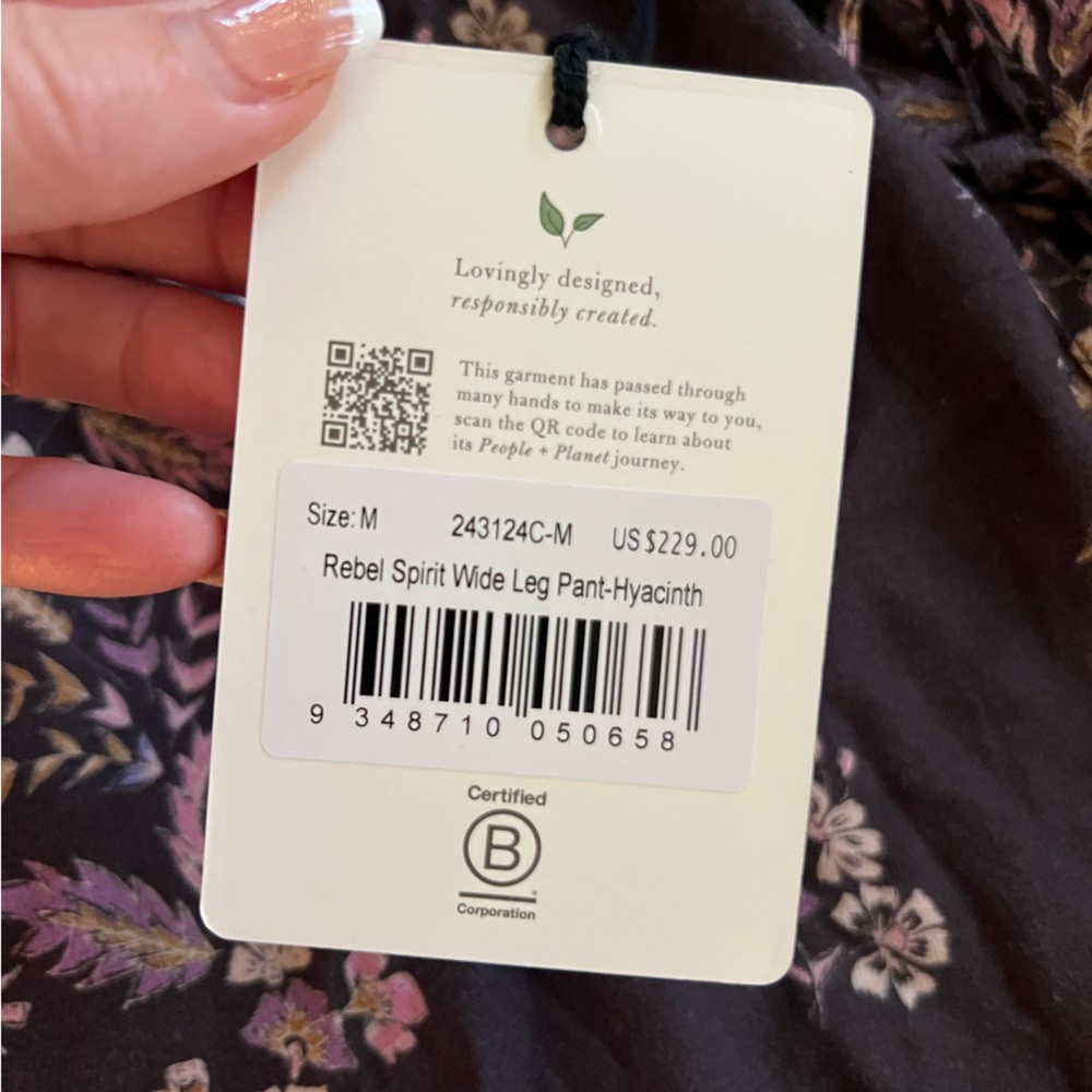 Spell and the Gypsy Rebel Spirit Wide Leg Pants M medium NEW NWT - Picture 8 of 11